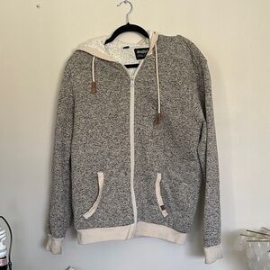 Buffalo David Bitton Heathered Zip-Up Sweater